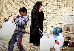120 روز قطعی آب در روستاهای جزیره قشم