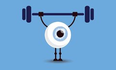 تمرین های چشمی برای افرادی که فشار چشم دیجیتال دارند! (+عکس)