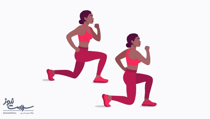 پیاده روی لانژ