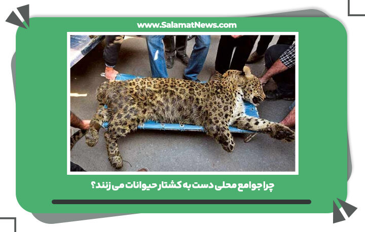 چرا جوامع محلی دست به کشتار حیوانات می زنند؟ چرا جوامع محلی دست به کشتار حیوانات می زنند؟