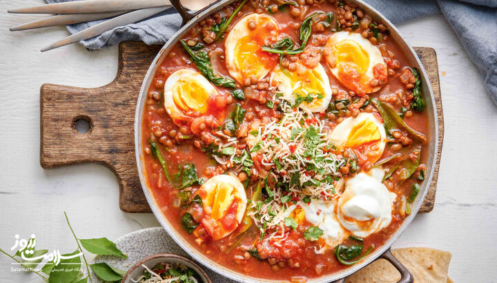 عدسی تخم مرغ