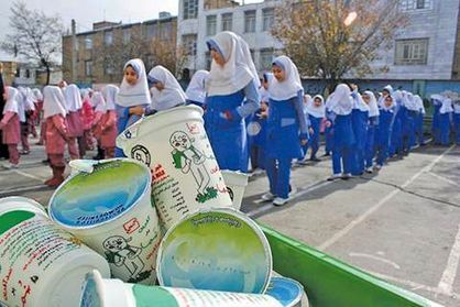 ۲ اولویت وزارت بهداشت برای ارائه شیر در مدارس / مصرف لبنیات در کشور کمتر از نیاز روزانه