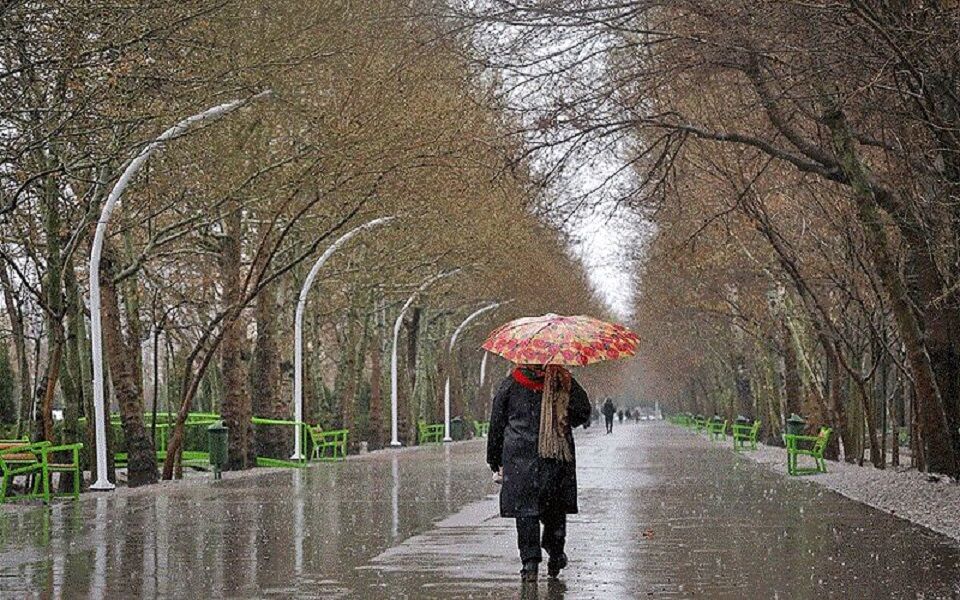 تداوم بارندگی در نقاط مختلف کشور/ بارش برف در مناطق سردسیری