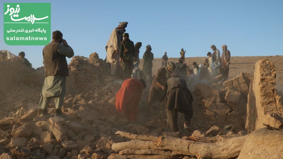 تصاویری تکان دهنده از زلزله هرات