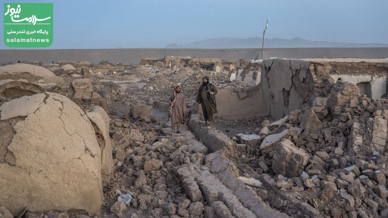 تصاویری تکان دهنده از زلزله هرات