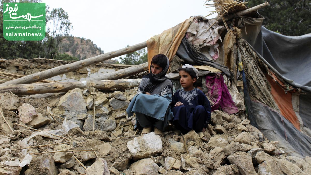 تصاویری تکان دهنده از زلزله هرات