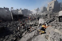 سازمان جهانی بهداشت : ۱۰۰۰ نفر در غزه زیر آوار هستند