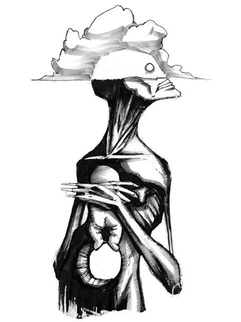 اختلالات روانی را به زبان نقاشی بشناسید + تصاویر