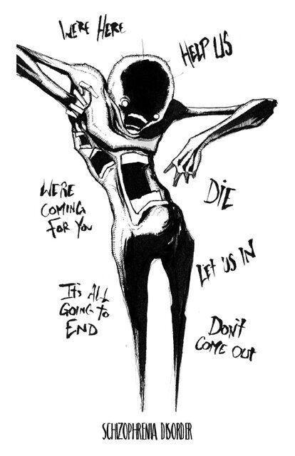 اختلالات روانی را به زبان نقاشی بشناسید + تصاویر