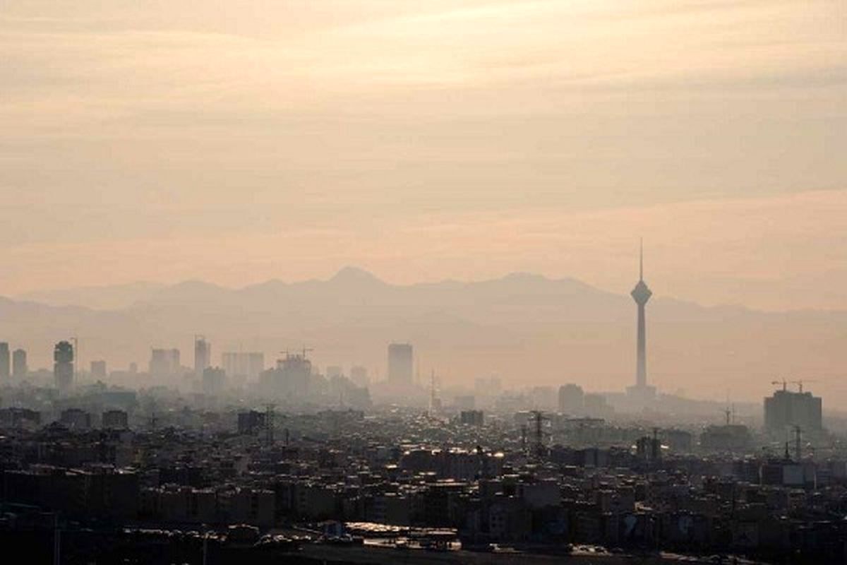 هوای تهران در وضعیت قرمز است