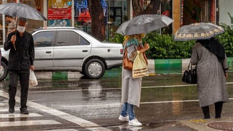 کدام استان‌ها بارانی می‌شوند؟