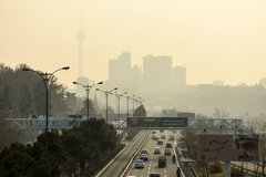 تشدید آلودگی هوای تهران برای گروه‌های حساس