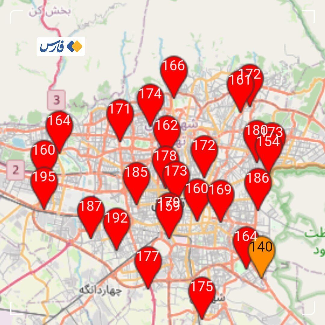 ساکنان این منطقه تهران سم تنفس می کنند