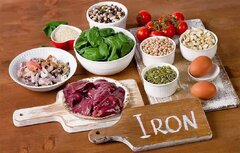 مواد غذایی سرشار از آهن