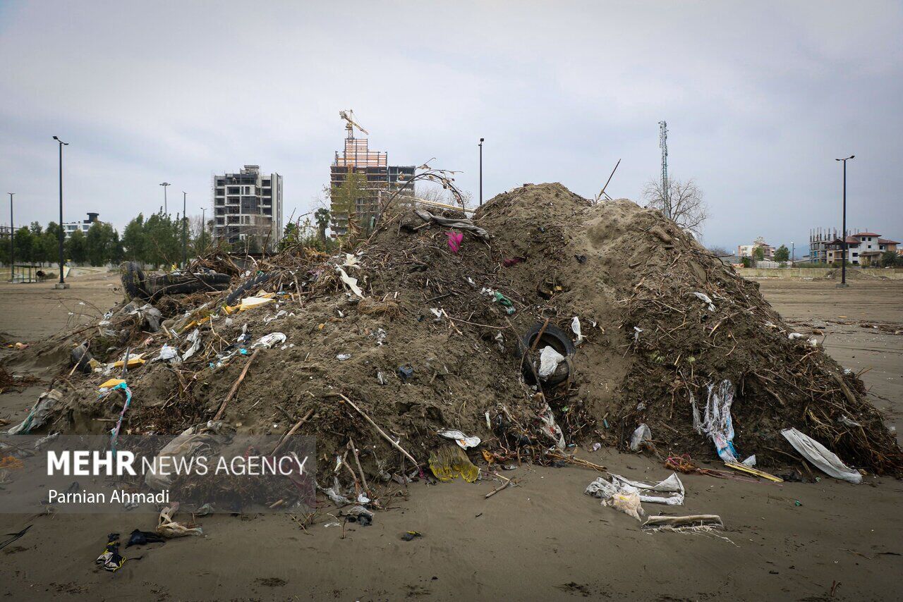 (تصاویر) خزر در مرز خفگی!