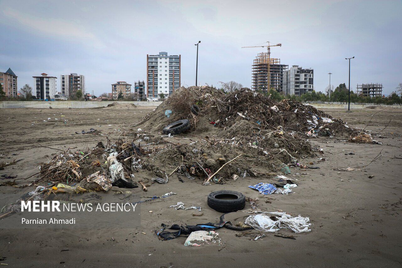 (تصاویر) خزر در مرز خفگی!