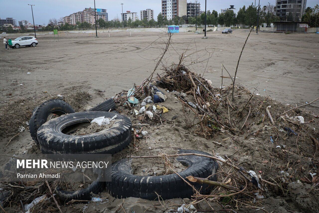 (تصاویر) خزر در مرز خفگی!