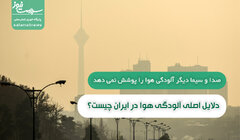 دلایل اصلی آلودگی هوا در ایران چیست؟ / صدا و سیما دیگر آلودگی هوا را پوشش نمی دهد
