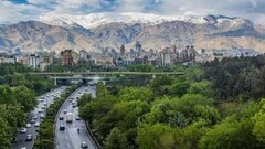 ثبت دمای کم‌سابقه در زمستان تهران