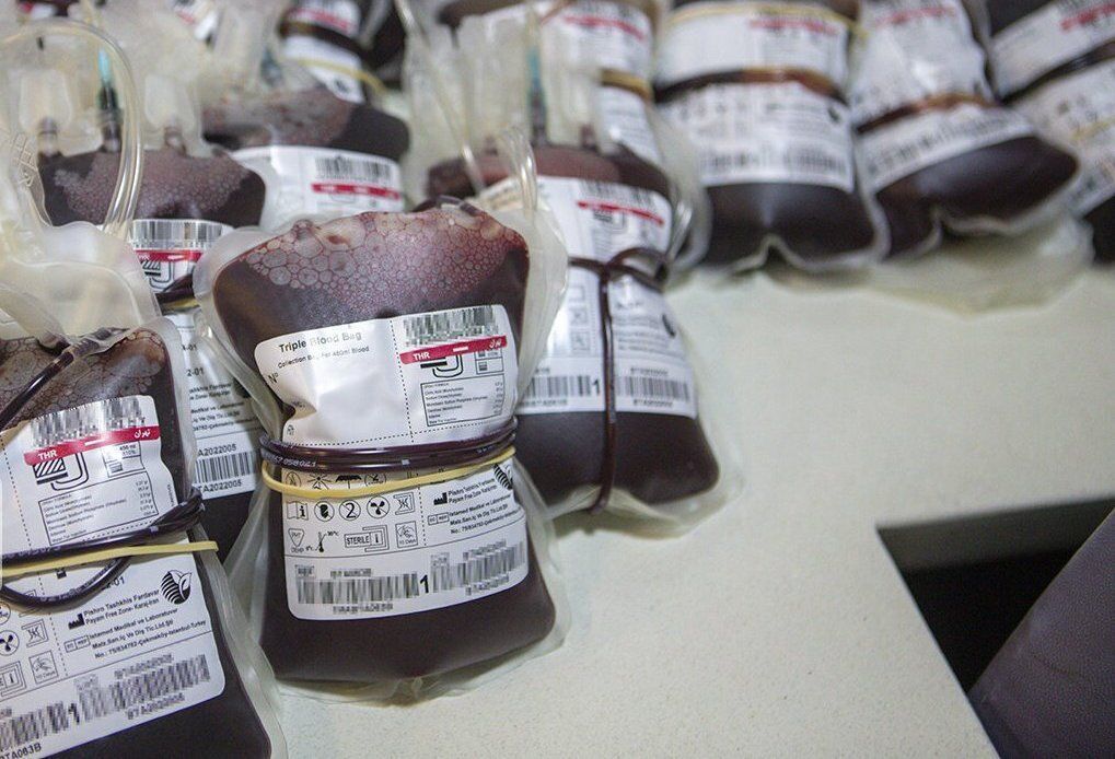 ۱۰۰ درصد نیازهای خونی کشور تامین شده است