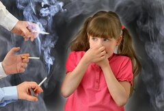 بقایای سیگار روی سطوح خانه به سلامت کودکان آسیب می زند