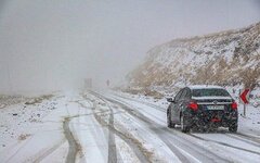 بارش برف و باران در ۸ استان