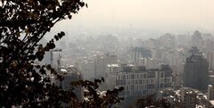 تنفس هوای ناسالم برای گروه‌های حساس در تهران بارانی