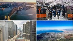بهترین شهرهای توریستی جهان از نظر مردم مشخص شد