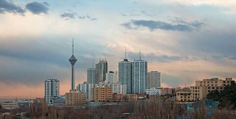 هوای تهران در شرایط قابل قبول؛ وضعیت بهتر نسبت به روزهای گذشته