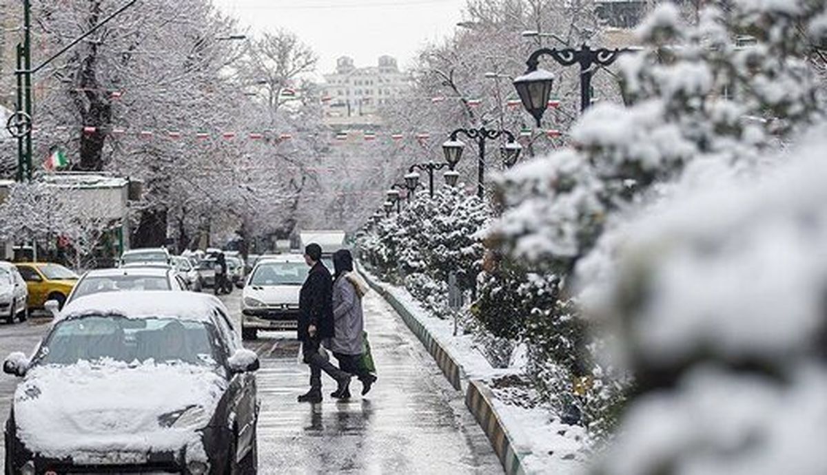 موج بارش برف و باران در تهران و ۱۲ استان دیگر از فردا | بارش ها از این روز شدید می شود