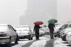 پیش‌بینی بارش برف و باران در نقاط مختلف کشور