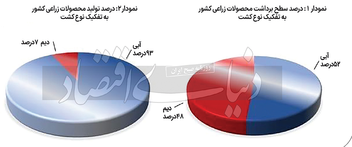 25 درصد تولیدات کشاورزی بر اثر خشکسالی از دست خواهد رفت