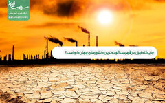 گرمایش بی‌سابقه زمین و اثر آن در خاورمیانه/ جایگاه ایران در فهرست آلوده‌ترین کشورهای جهان کجاست؟