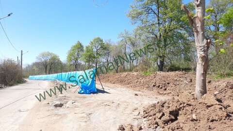 نابودی درختان وتخریب خاک هیرکانی در "پارک جنگلی بزچفت" مازندران برای استقرار کانکس نگهبانی/ طرح های گردشگری جنگل ها را می خورند