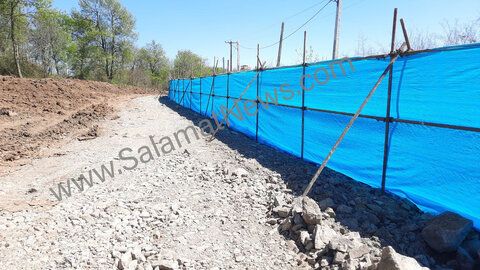 نابودی درختان وتخریب خاک هیرکانی در "پارک جنگلی بزچفت" مازندران برای استقرار کانکس نگهبانی/ طرح های گردشگری جنگل ها را می خورند