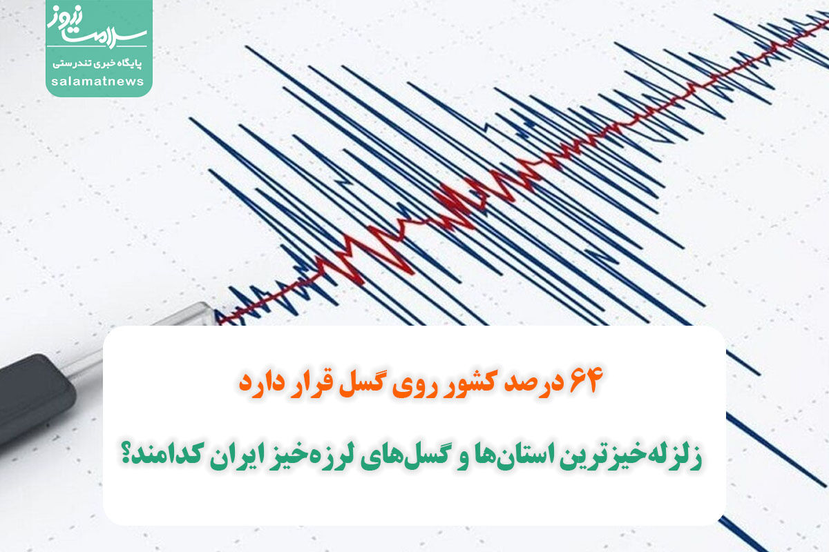 ۶۴ درصد کشور روی گسل قرار دارد/ زلزله‌خیزترین استان‌ها و گسل‌های لرزه‌خیز ایران کدامند؟