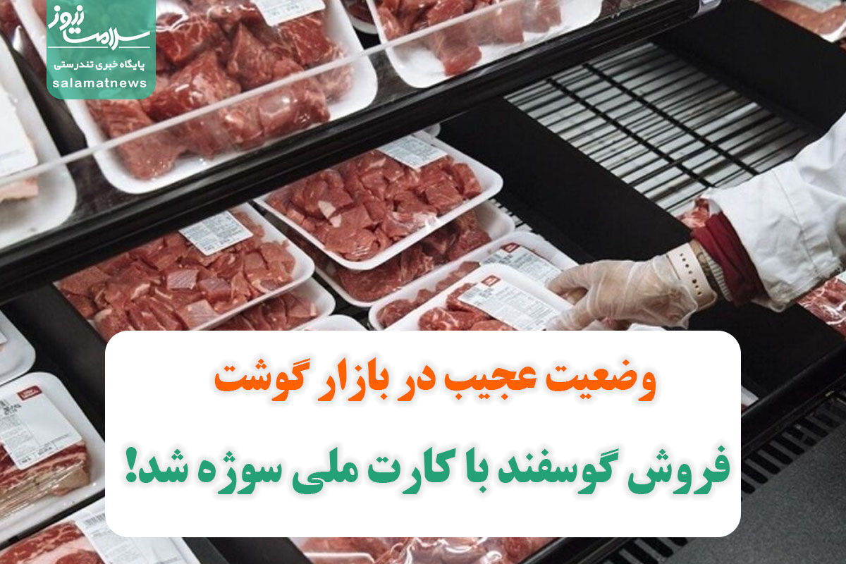 وضعیت عجیب در بازار گوشت/ فروش گوسفند با کارت ملی سوژه شد! وضعیت عجیب در بازار گوشت/ فروش گوسفند با کارت ملی سوژه شد!