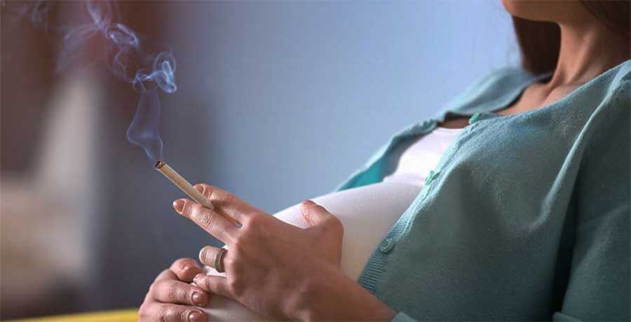 خطرات سیگار برای مادران باردار