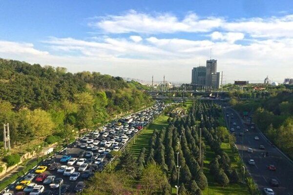 هوای تهران در وضعیت قابل قبول
