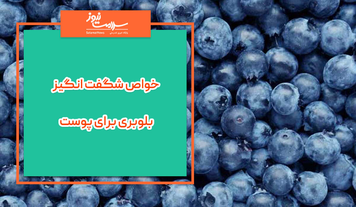 خواص شگفت انگیز بلوبری برای پوست خواص شگفت انگیز بلوبری برای پوست