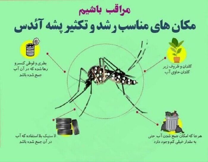 ارائه خدمات تشخیصی آزمایشگاهی تب دنگی در شبکههای آزمایشگاهی