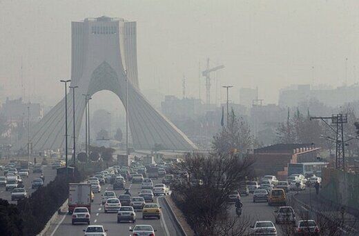 هوای تهران همچنان ناسالم برای گروههای حساس / شاخص کیفیت هوا روی عدد ۱۱۶ هوای تهران همچنان ناسالم برای گروههای حساس / شاخص کیفیت هوا روی عدد ۱۱۶