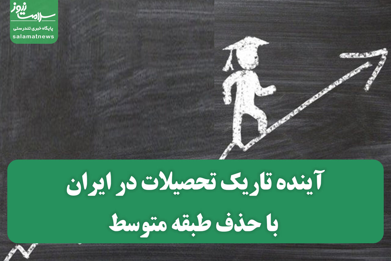 آینده تاریک تحصیلات در ایران با حذف طبقه متوسط آینده تاریک تحصیلات در ایران با حذف طبقه متوسط
