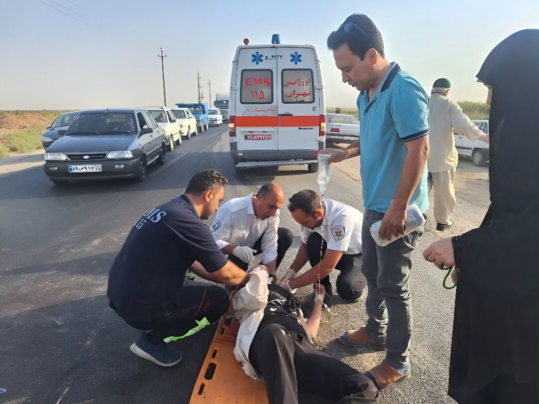 تصادف مرگبار چند خودرو در جاده چرمشهر؛ ۴ کشته و ۶ زخمی تصادف مرگبار چند خودرو در جاده چرمشهر؛ ۴ کشته و ۶ زخمی