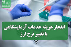 انفجار هزینه خدمات آزمایشگاهی با تغییر نرخ ارز