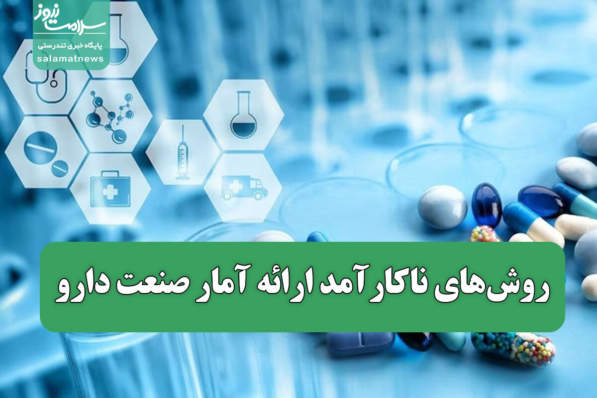 روشهای ناکارآمد ارائه آمار صنعت دارو روشهای ناکارآمد ارائه آمار صنعت دارو