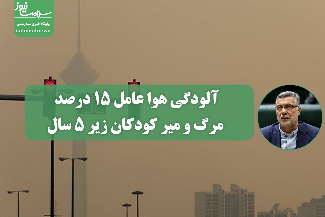 آلودگی هوا عامل ۱۵ درصد مرگ و میر کودکان زیر ۵ سال / برای استفاده از انرژی‌های تجدیدپذیر باید عزم ملی وجود داشته باشد