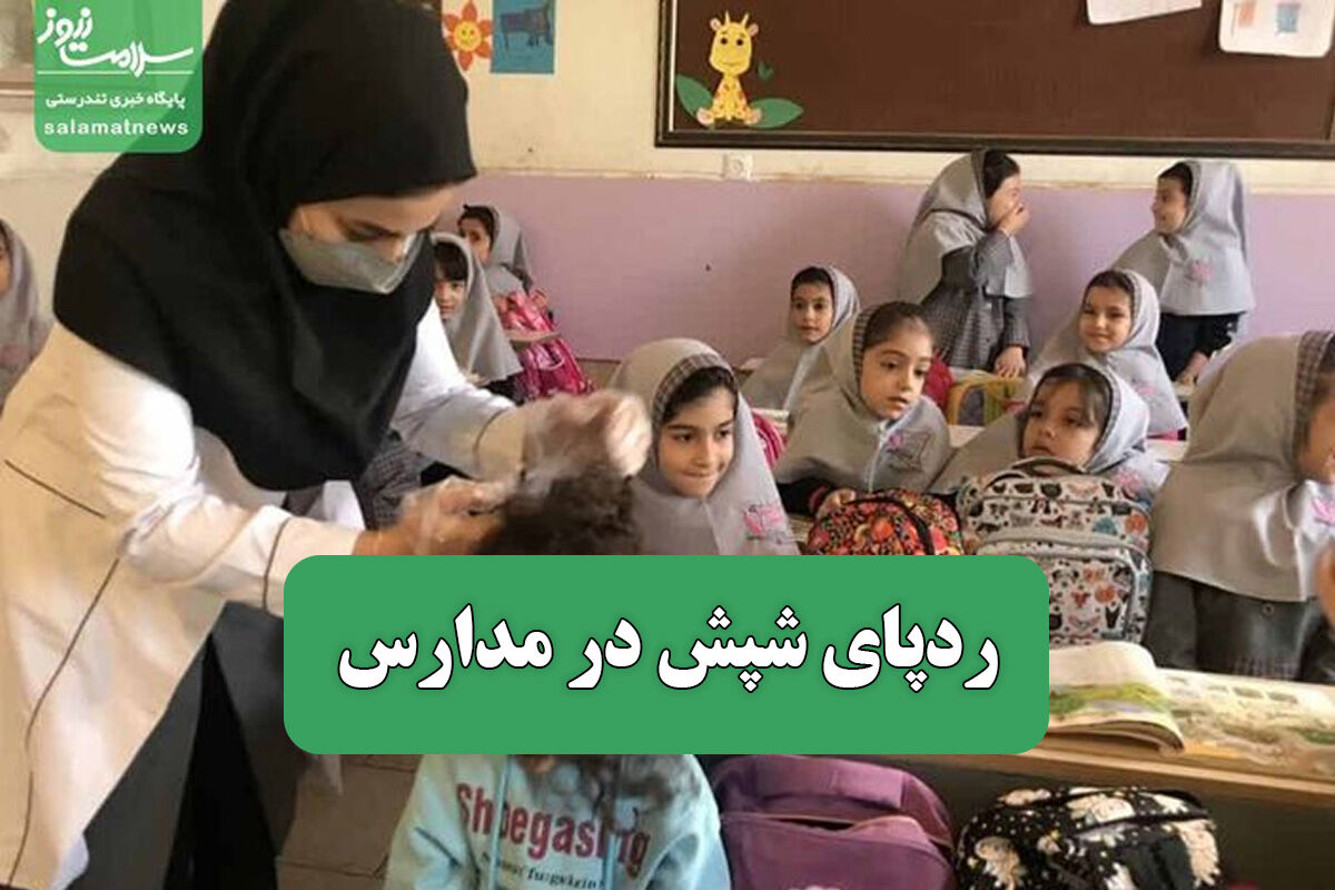 ردپای شپش در مدارس ردپای شپش در مدارس