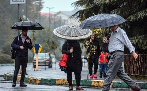 آسمان بارانی برخی استان‌ها تا پایان هفته/ وزش باد نسبتا شدید در اغلب مناطق کشور