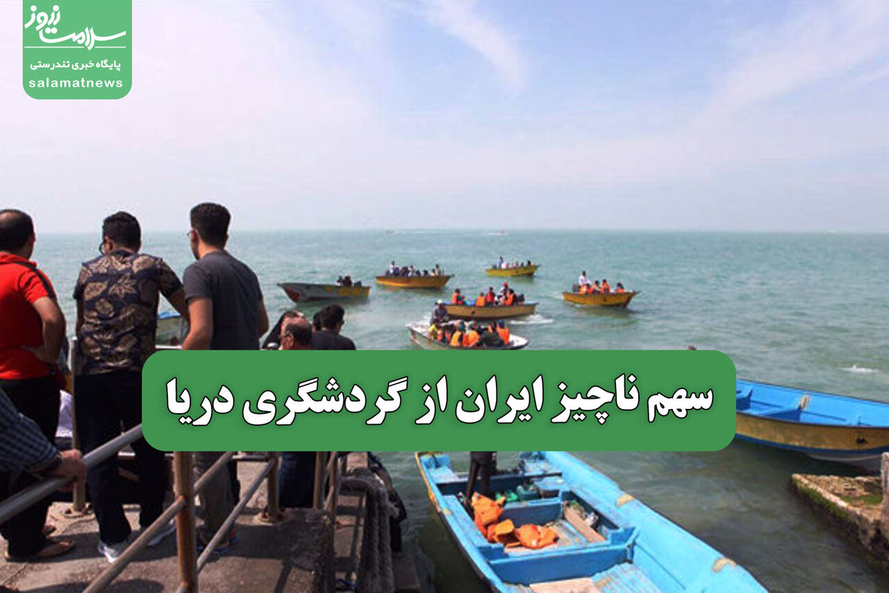 سهم ناچیز ایران از گردشگری دریا سهم ناچیز ایران از گردشگری دریا